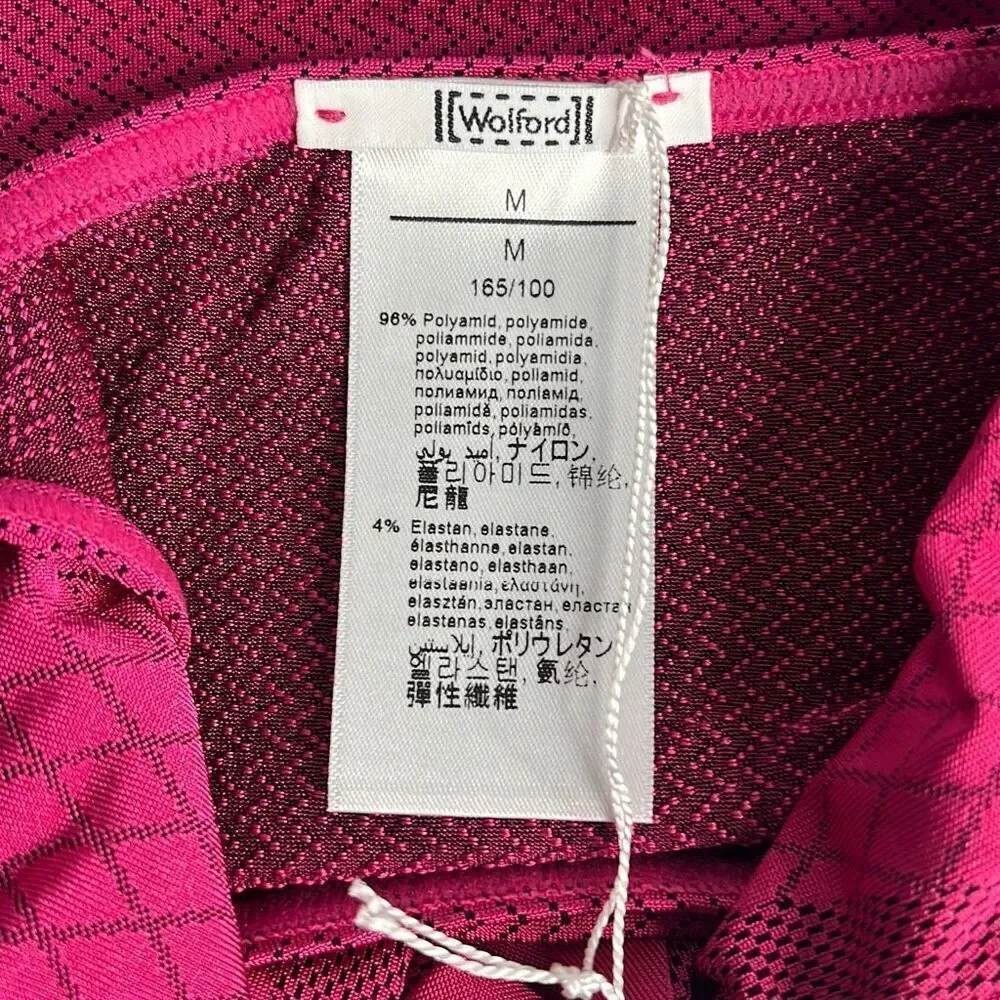 NWT Wolford Leeloo Mini Dress Pink M